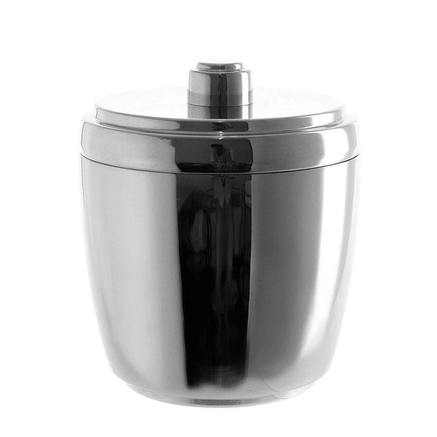 Wheel and Barrow Manhattan Stainless Steel Double Wall Insulated Ice Bucket for Champagne and Wine Cooler