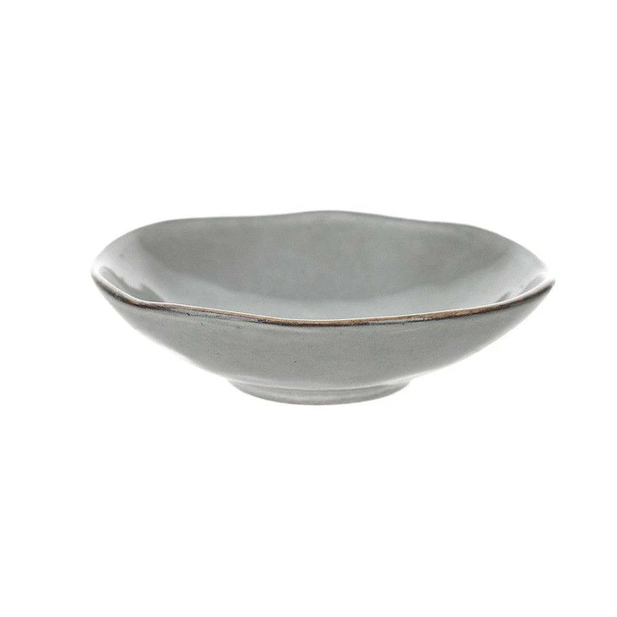 Wheel and Barrow Olive Green Stoneware Condiment Bowl 11cm – Durable Ceramic Dip Dish for Entertaining