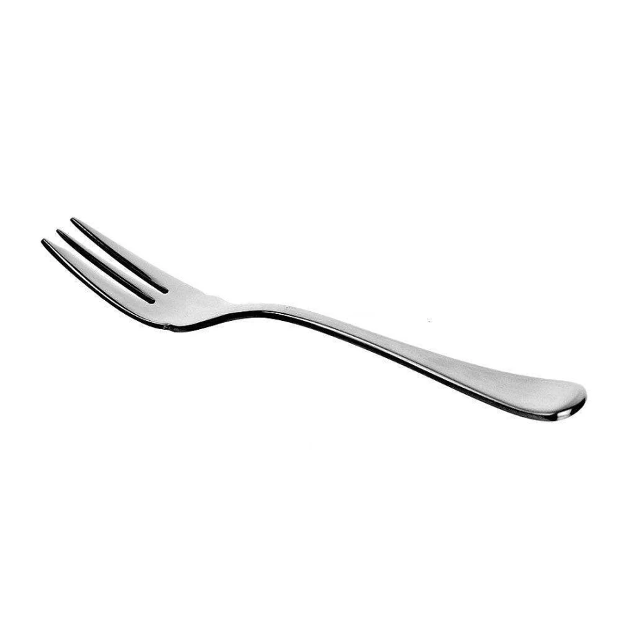 Wheel and Barrow Premium 18/10 Stainless Steel Cake Forks - 15cm (6 Inches) Elegant Dessert Forks for Baking & Pastry