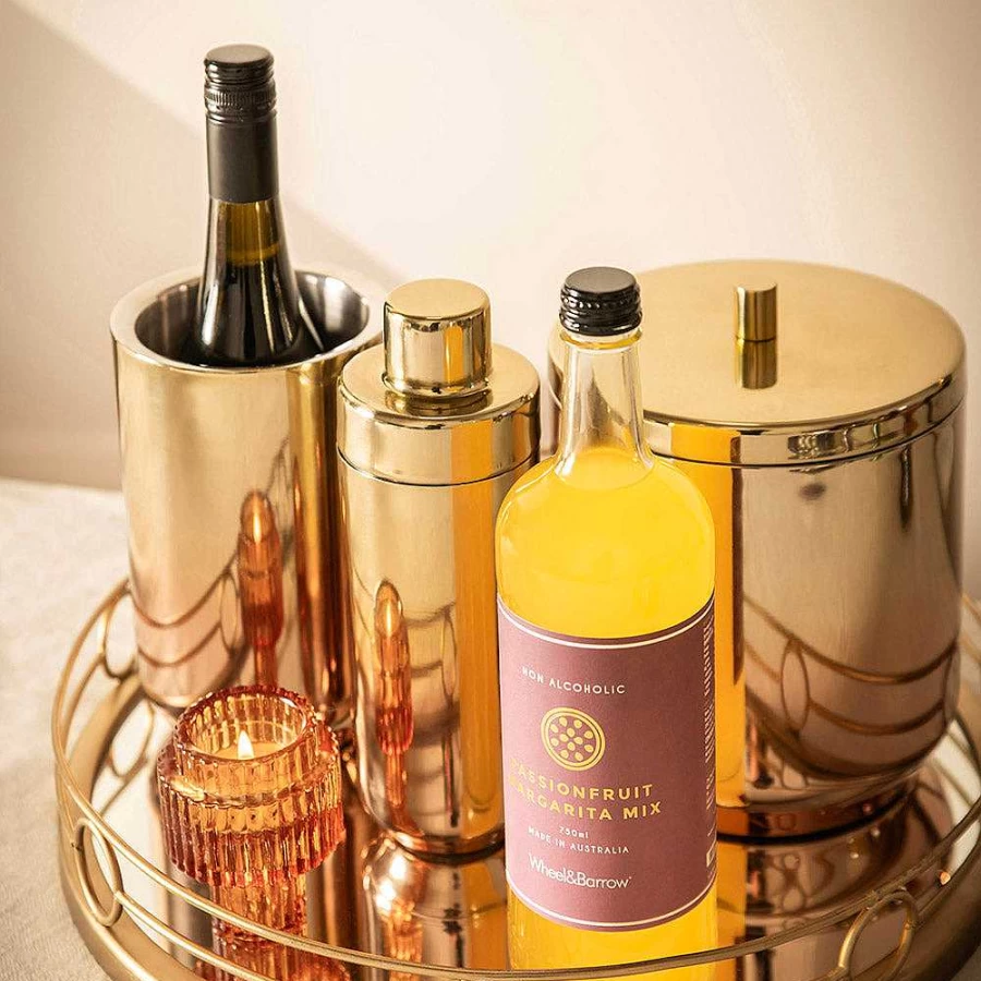 Wheel and Barrow Malibu Gold Ombre Double Wall Insulated Ice Bucket