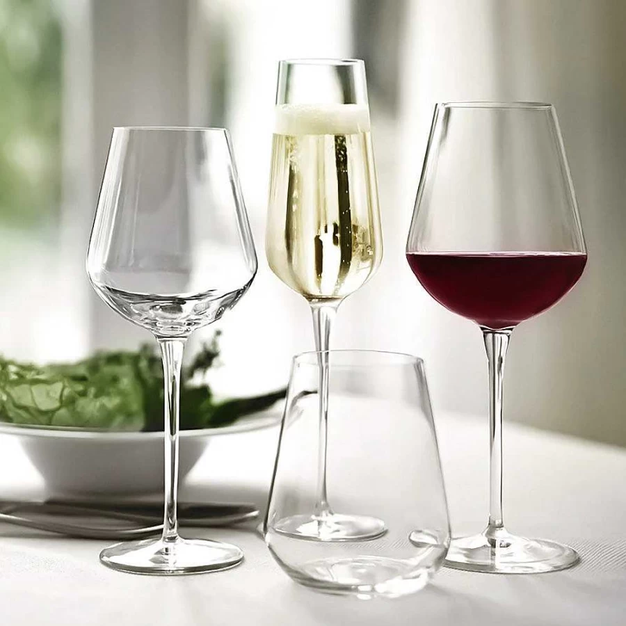 Wheel and Barrow Alto Uno 470ml Premium White Wine Glass - Elegant Crystal Clear Stemware for Chardonnay & Sauvignon Blanc