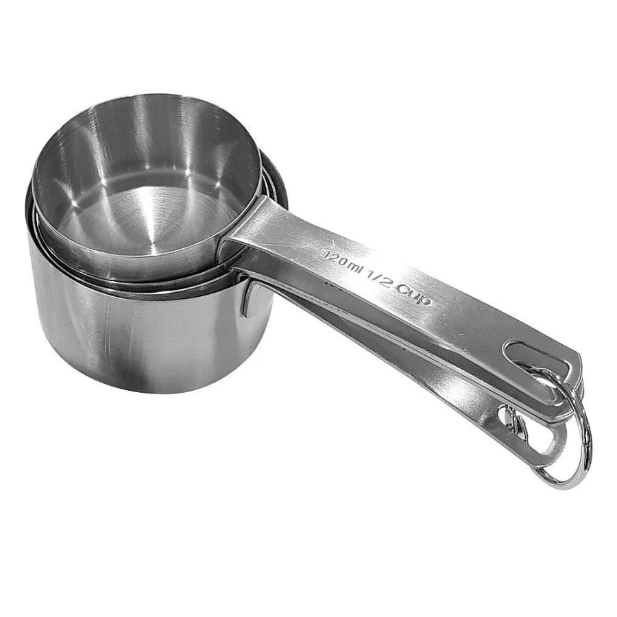 Wheel & Barrow 4-Piece Measuring Cup Set - Premium Kitchen Measuring Tools
